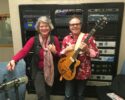 Ruth Griggs and her guest guitarist Charlie Apicella