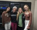 “We the People” – the winning team from Easthampton High– three students and their teacher, Kelley Brown