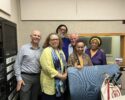 Left to right: Monte Belmonte, Demetria Shabazz, Carlie Tartakov, Jacquelyn Smith-Crooks, Amilcar Shabazz and Bill Newman