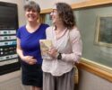 Left to Right: Megan Zinn w/ Amherst author Catherine Newman