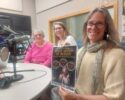 Left to Right: "Jesus Queen of Heaven" w/ playwright & actor Jo Clifford, Nurse Practitioner Rebecca Stewart, & First Churches Pastor Sarah Buteux.