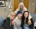 Ann Hackler (Executive Director) and June Millington (Artistic Director) Dana Warren and Penelope Black